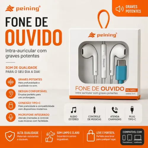 FONE TIPO C PEI-SZ03 Peining