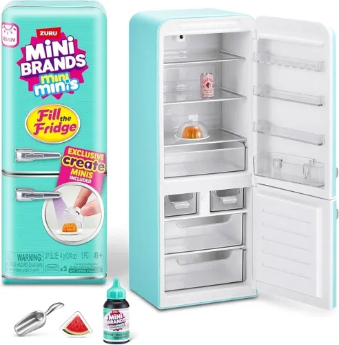 Mini Geladeira Mini Brand Brinquedo
