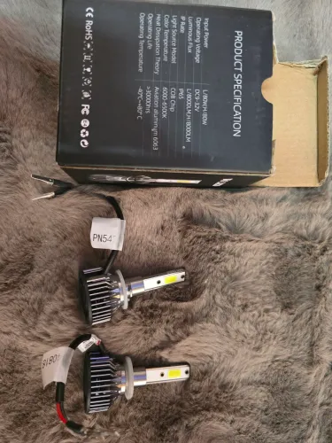 Lâmpada led farol encaixe H27 6500k 8000lumens