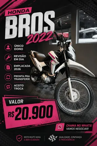 Bros 2022 único dono