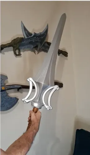 Espada do Poder He-Man Tamanho Real 113cm - Edição Premium Artesanal