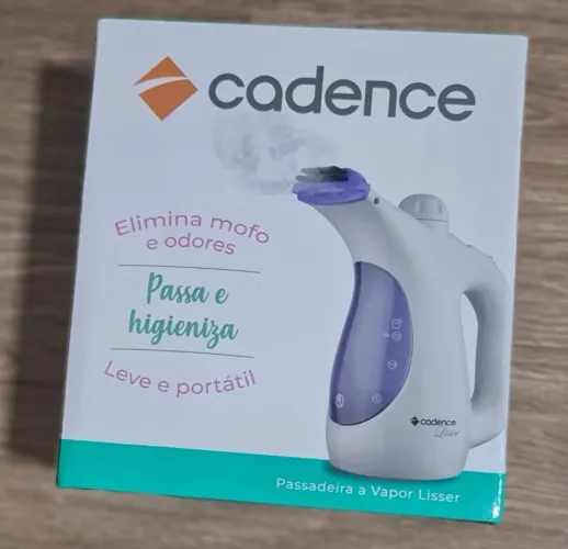 Passadeira A Vapor Cadence Lisser - Nova Na Caixa (Nunca Usada)