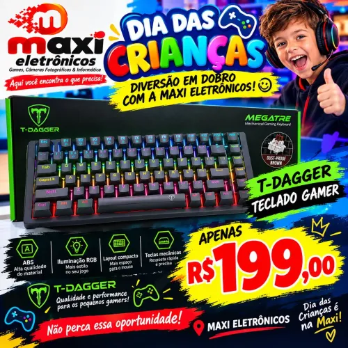 Teclado gamers T-dagger 