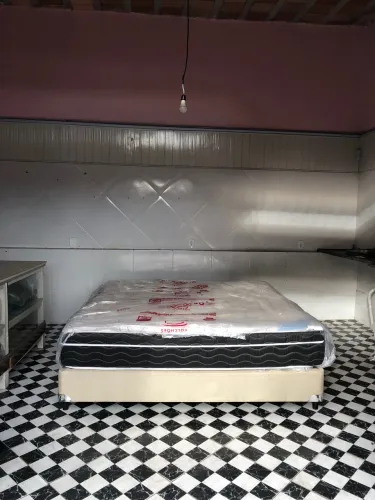 Cama king ortobom
