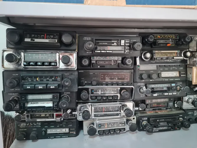 Radios e toca fitas