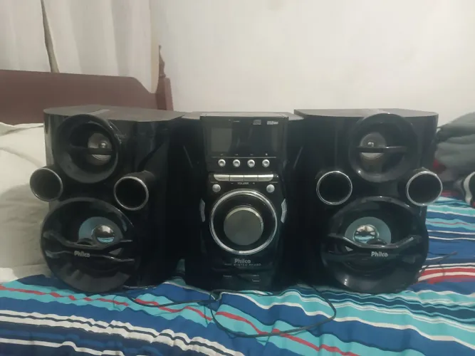 CAIXA DE SOM PHILCO SYSTEM 260 (NOVO)