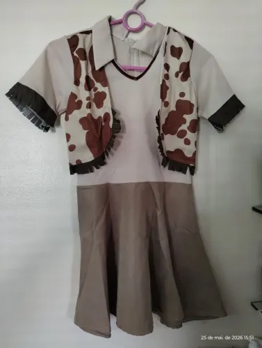 Fantasia de cowboy menina