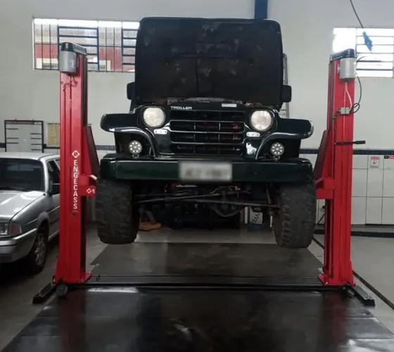 Elevador automotivo elevacar 4100kg engecass Parcelado