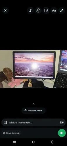 Monitor Dell semi novo