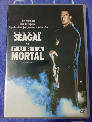 Dvd raríssimo Fúria mortal de 1991 com Steven Seagal