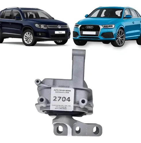 Coxim Direito Motor Tiguan 2.0 Tdi Audi Q3 2.0 2013 À 2018  original retirada