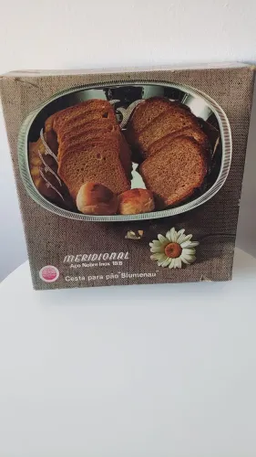 Cesta para pão Aço Inox 