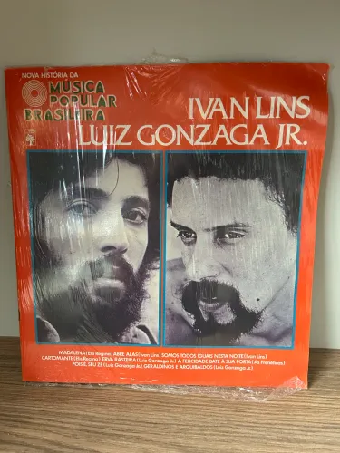 Lp Ivan Lins e Luiz Gonzaga jr lacrado 