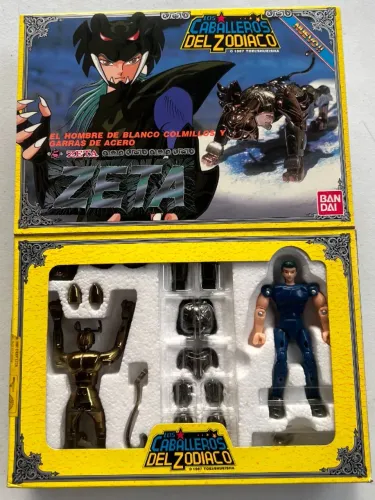Cavaleiros Do Zodíaco Shido De Mizar Estrela Zeta Vintage Bandai (Caixa Espanhola)