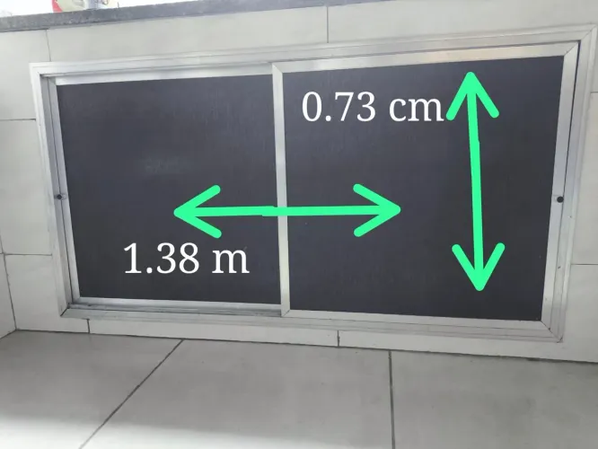 Porta em alumínio para Pia