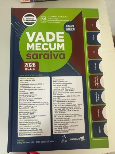 VADE MECUM SARAIVA 2026