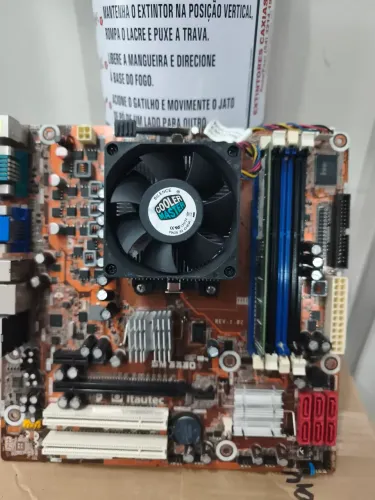 Kit Placa mãe sm3330 itautec