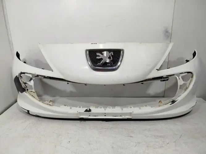 Parachoque Dianteiro Peugeot 207 2004 A 2014 Original 25786 Branco