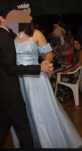 Vestido de 15 anos / formatura 2 em 1- alta costura modelo unico, negócio.