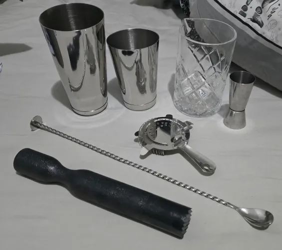 Utensílios para Bartender