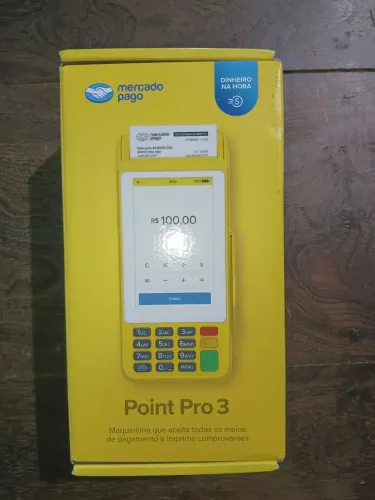 Máquina de cartão Point Pro 3 - Mercado Pago