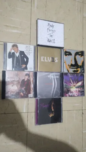 Lote de 30 CDs Rock Nacional e Internacional - Clássicos Originais