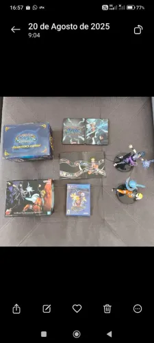 Naruto Connections edição especial nova com action e jogo lacrado