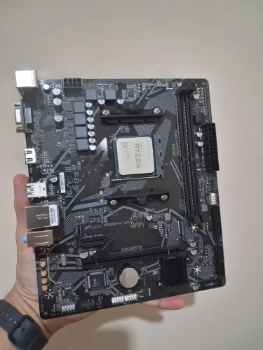 Kit amd ryzen 5 + placa mãe 
