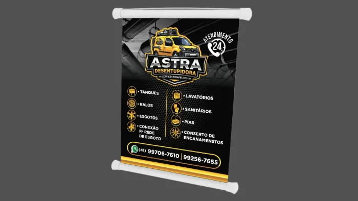 Desentupidora astra tem atendimento 24h