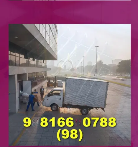 Frete em São José de Ribamar! Transporte rápido e seguro. Entre em contato!