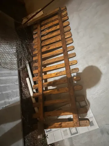 Cerca de madeira 75cm de altura 