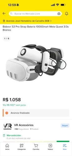 Meta Quest 3 - 512gb com bobo vr pro