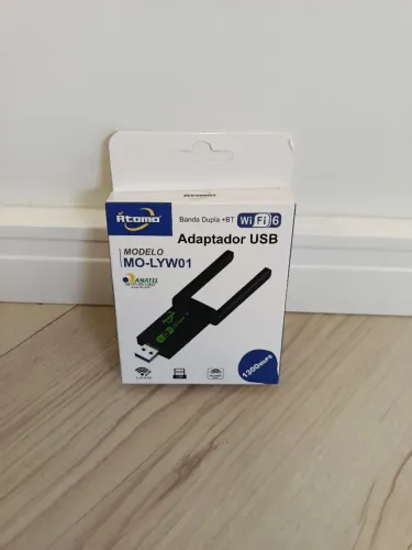 Adaptador Wi-fi e Bluetooth 