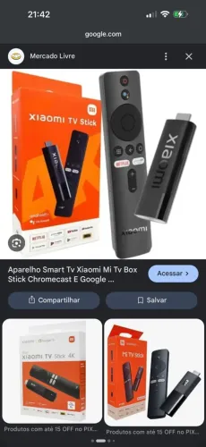 Adaptador para tv virar smart