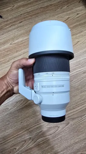 Lente sony 100-400 f4.5 gm