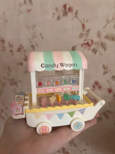 sylvanian families carrinho de doces