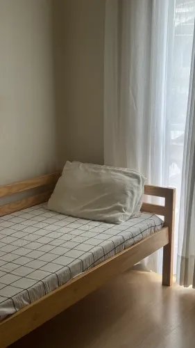 Linda Cama Solteiro Madeira Maciça Casatema