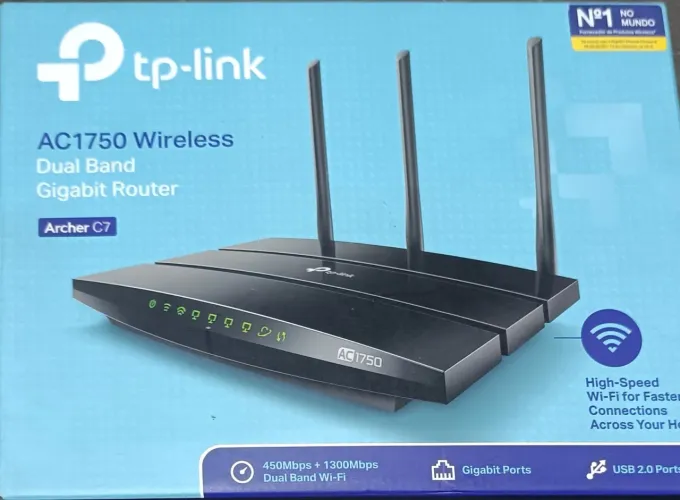 Roteador TP-Link AC1750 wireless 