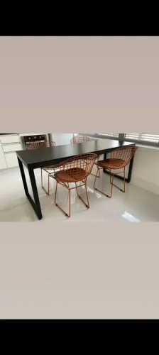 Mesa estilo industrial