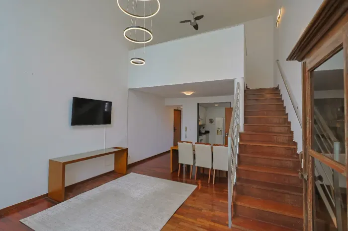 APARTAMENTO MOBILIADO PARA LOCAÇÃO 01 QUARTO 01 VAGA COM LAZER COMPLETO NO BELVEDERE
