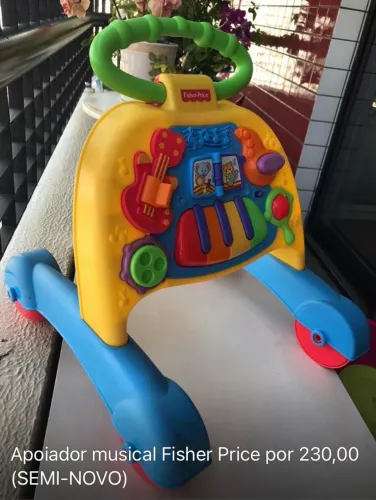 Apoiador musical fisher Price 