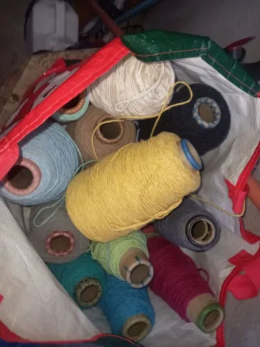 Linhas fazer tapetes de croche