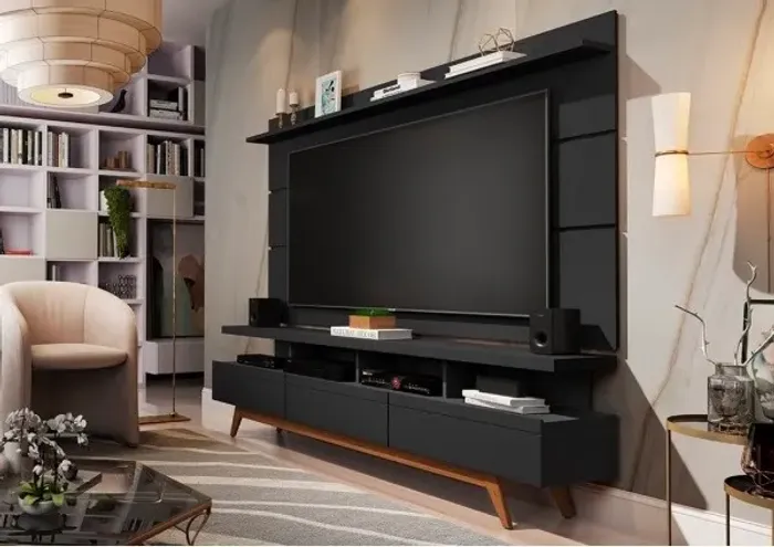 RACK COM PAINEL 