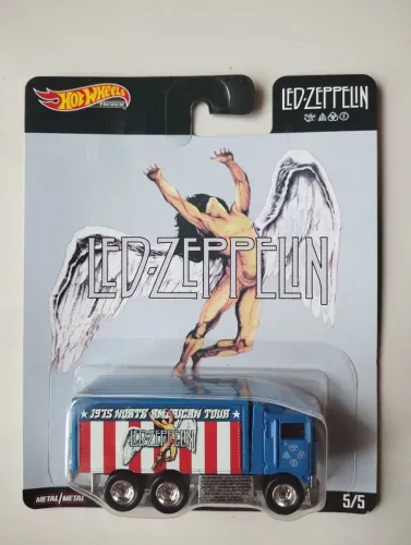 2 miniaturas Hotwheels Led Zeppelin