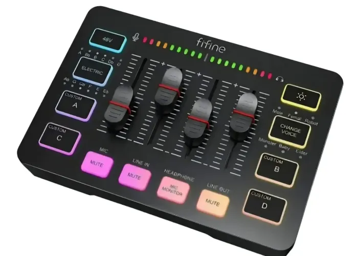 Mesa controladora de Audio Fifine