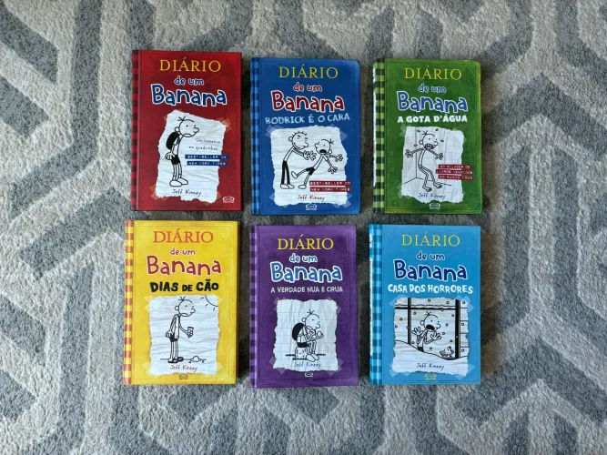Coleção de livros - Diário de um banana