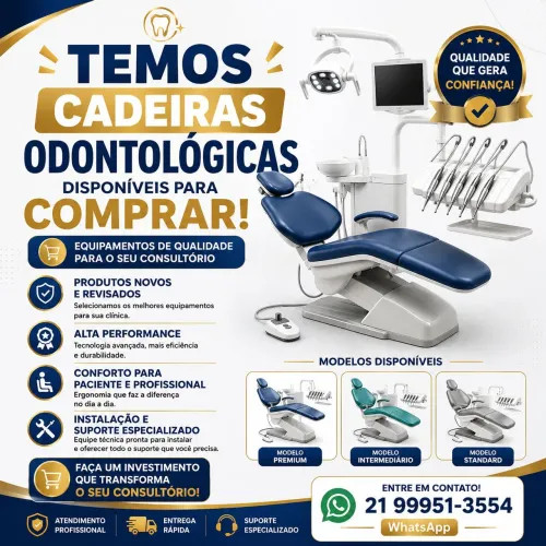 Cadeiras odontológicos