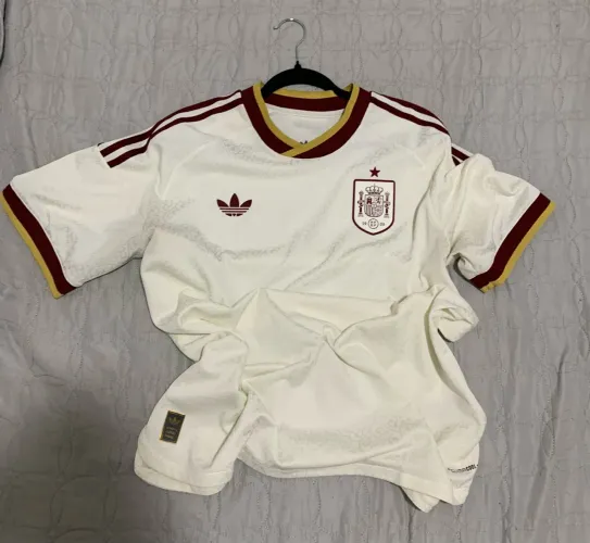 Camisa seleção da Espanha versão jogador (original)