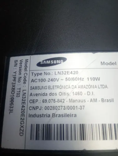 Display funcionando perfeitamente Samsung LN 32E420