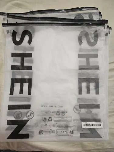 Saco zíp lock Shein grande (10 unidades)